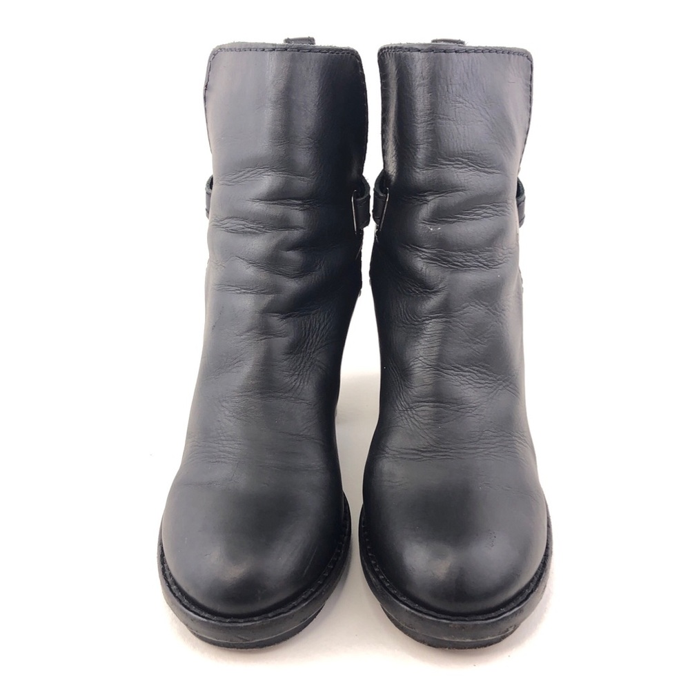 Acne Studios Cypress Black Leather Ankle Boots EUR 39 - Picture 4 of 15